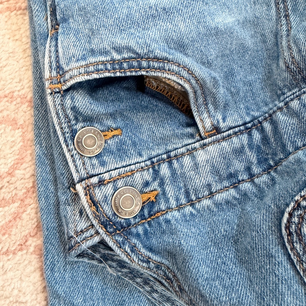 Little Co. by Lauren Conrad Toddler Denim Overalls - Picture 7 of 7
